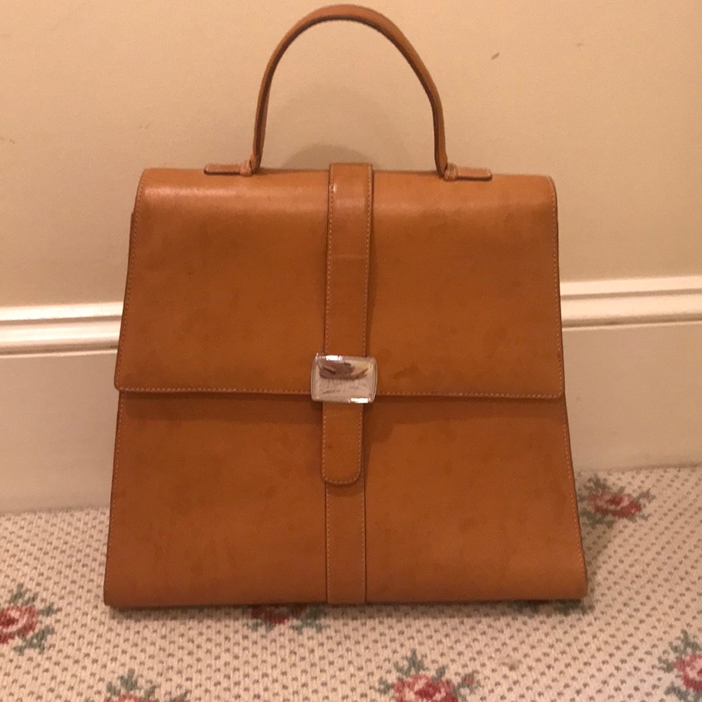 Tiffany leather handbag